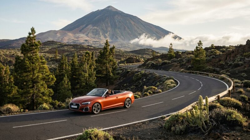Audi A5 Cabrio Fahrbericht Teneriffa