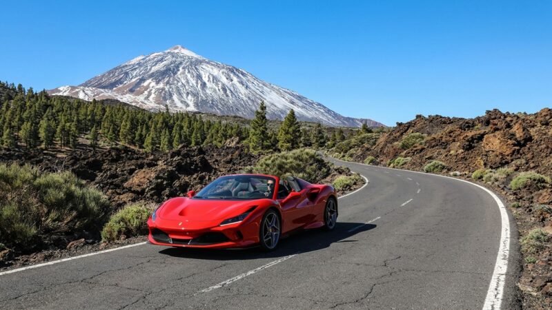 Ferrari F8 Spider Fahrbericht Teneriffa