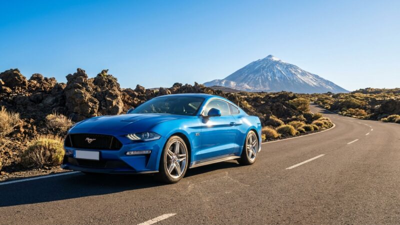Ford Mustang Fahrbericht auf Teneriffa: Unterwegs