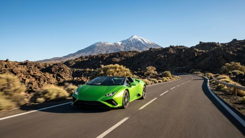 Lamborghini Huracan EVO Spyder Fahrbericht Teneriffa