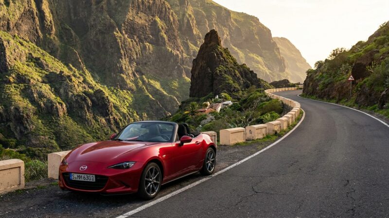 Mazda MX-5 Cabrio 2.0 Fahrbericht auf Teneriffa