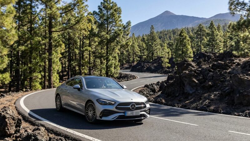 Mercedes-Benz CLE 220 D Tenerife Fahrbericht