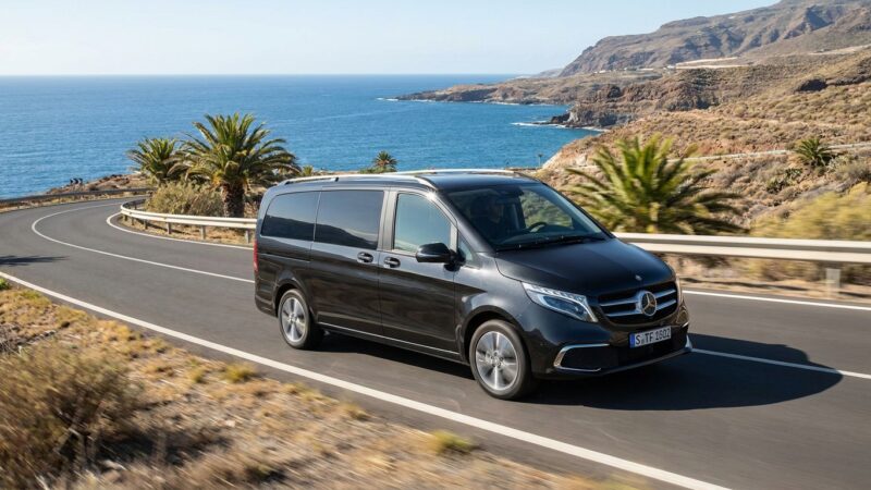 Mercedes-Benz V-Klasse Fahrbericht auf Teneriffa