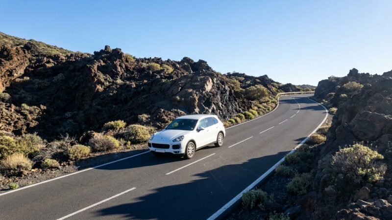 Porsche Cayenne E-Hybrid Teneriffa Fahrbericht