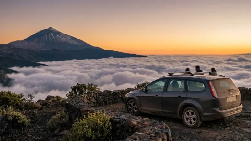 Standard Mietwagen auf Teneriffa: Mittelklasse-Komfort ab €58/Tag