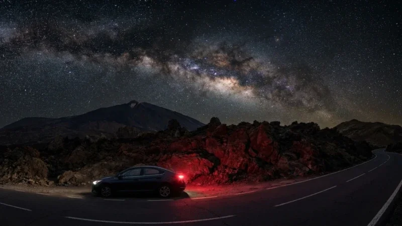 Sternenbeobachtung auf Teneriffa: Nachts den Teide hochfahren